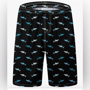 FT Fenteng Mens Swim Trunks Quick Dry Board Shorts with Mesh Lining Small NWT